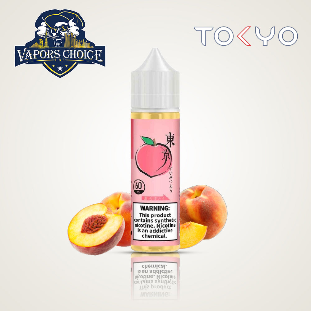 TOKYO E-Juices E-Liquids 60ML Iced Peach UAE Umm Al Quwain